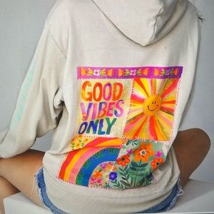 Natural Life Good Vibes Only Hoodie